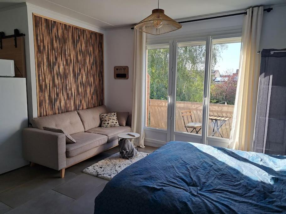Sérézin-du-Rhône Studio Dans Maison Avec Jardin Et Balcon, Au Calme מראה חיצוני תמונה